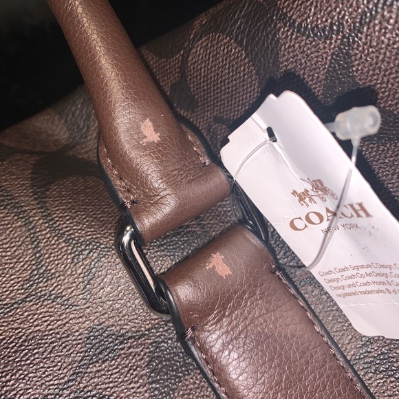 Coach Voyager Signature Travel Bag - Picture 9 of 9
